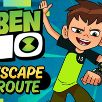 Ben 10 Escape Route Online