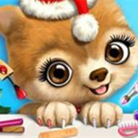 Christmas Animal Makeover Salon - Cute Pets Online