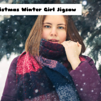 Christmas Winter Girl Jigsaw Online