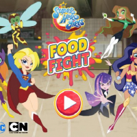 DC Super Hero Girls: Food Fight Game Online