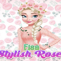Elsa Frozen Stylish Roses Online