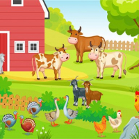 FARM ANIMALS PUZZLES CHALLENGE Online