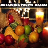 ThanksGiving Fruits Jigsaw Online
