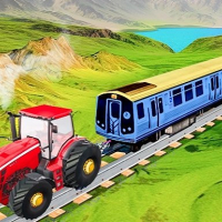 Chain Tractor Train Towing Game 3D Online