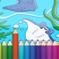 Cute Fish Coloring Book App Online