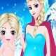 Elsa Having a Baby Dress Up Online