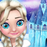 Ice Princess Doll House Design and Decoration Game Online