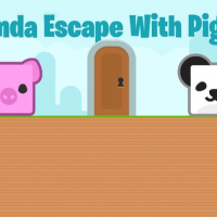 Panda Escape With Piggy Online