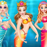 Princess Mermaid Style Dress Up Online