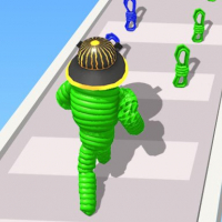 Rope-Man Run 3D Online
