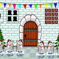 Snowman House Escape Online
