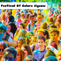The Festival Of Colors Jigsaw Online